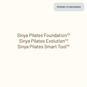sinya product matwork kurs instruktora pilates